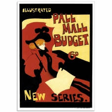 Book Cover Poster - Pall Mall Budget 